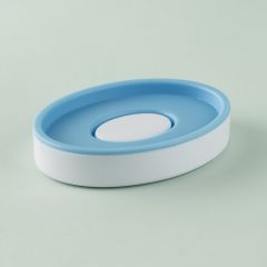 韩国原产zeebe双层肥皂盒沥水盒香皂盒 浅蓝